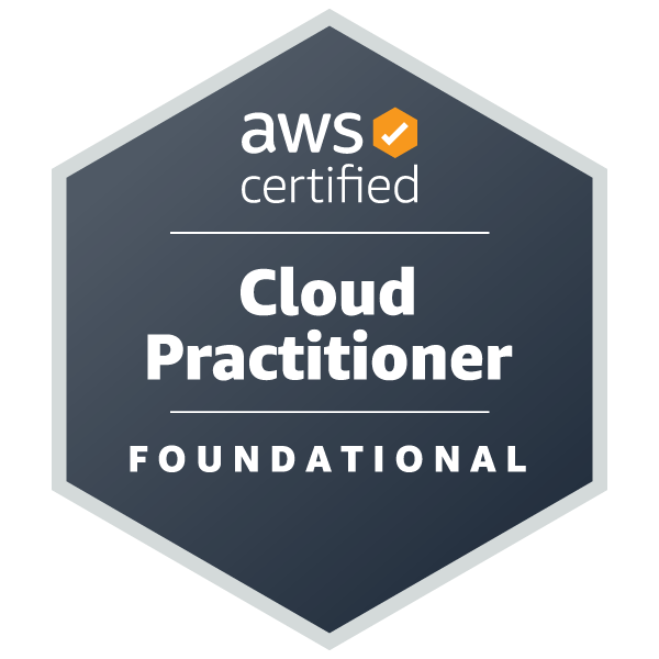 Logo de aws cloud practitioner